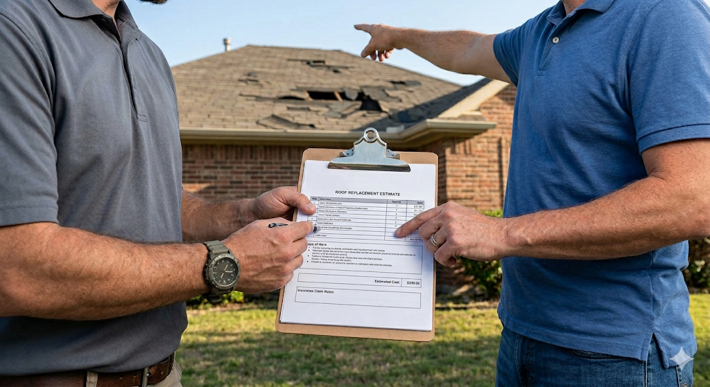How Texas Homeowners Can Negotiate a Fair Roof Replacement Settlement