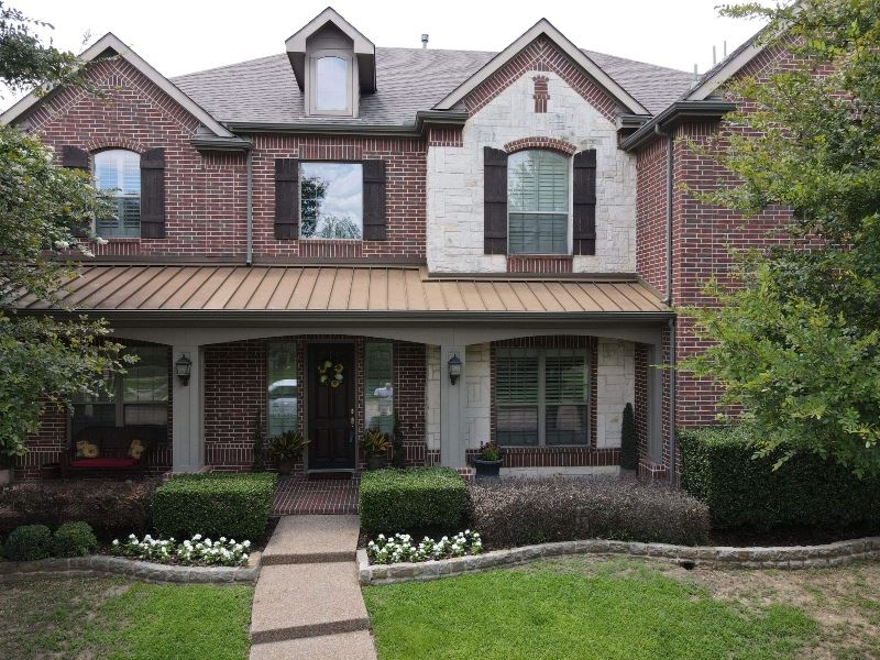 Brick home roof replacement