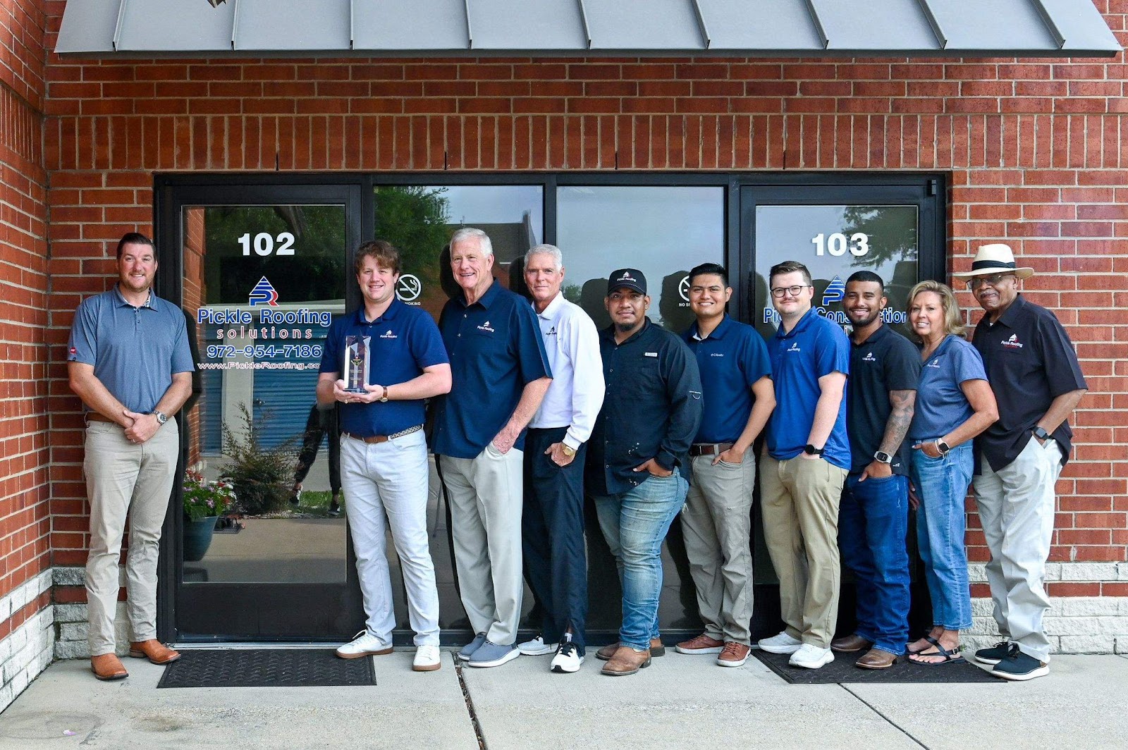 Pickle Roofing Named 3-Star GAF President’s Club Award Winner