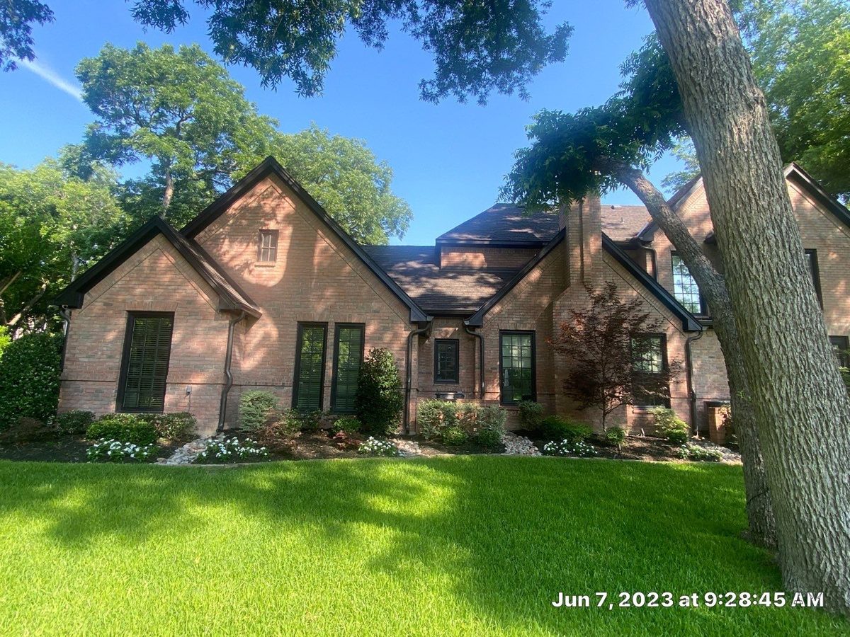 Finished concrete slate roof, Elk Ridge — Concrete Slate Roof project in Fairview, TX by Pickle Roofing Solutions
