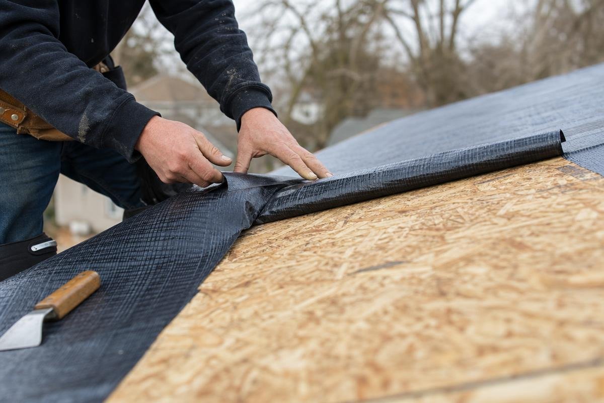 3. Install a Protective Eave Membrane — Pickle Roofing Solutions, Allen TX