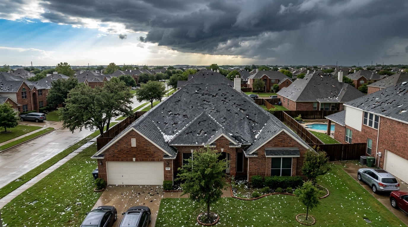 How North Texas Homeowners Can Protect Their Allen Home with Hail-Resistant Roofing