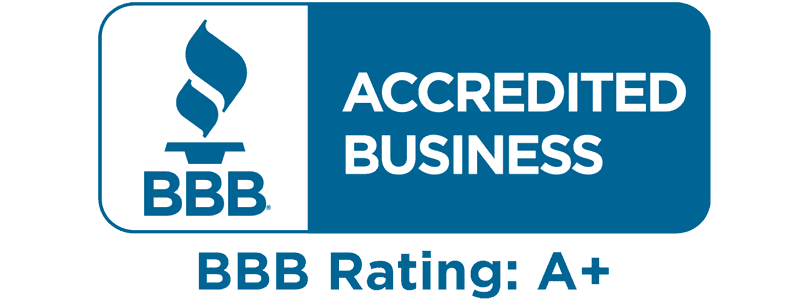 BBB Accredited Business — A+ Rating