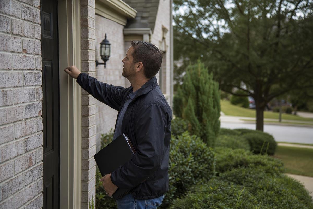 door-to-door roofing scam contractor after hail storm in North Texas