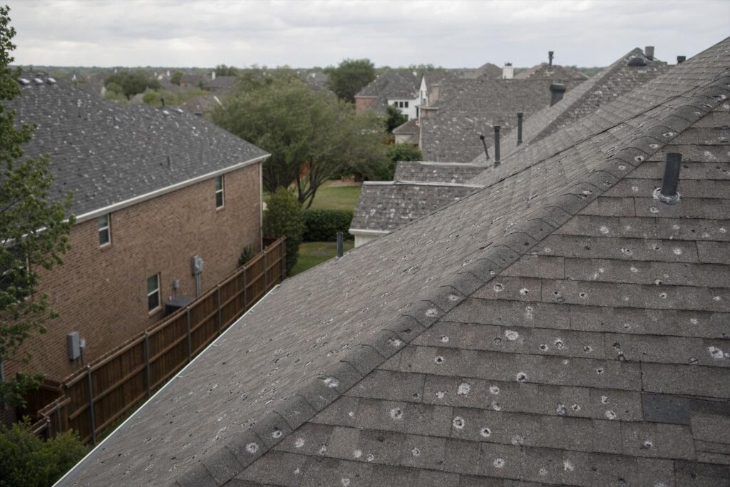 How Allen Homeowners Should Handle Storm Damage Roof Repair 1 image